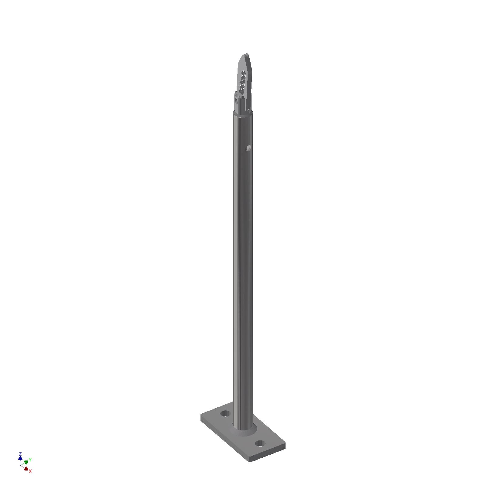 Stigebeslag for trailerchassis