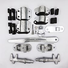 Beer trailer door closing kit - 1