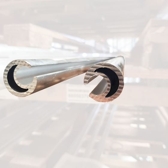 Gardinstang Alu Ø27 3.410mm - bag