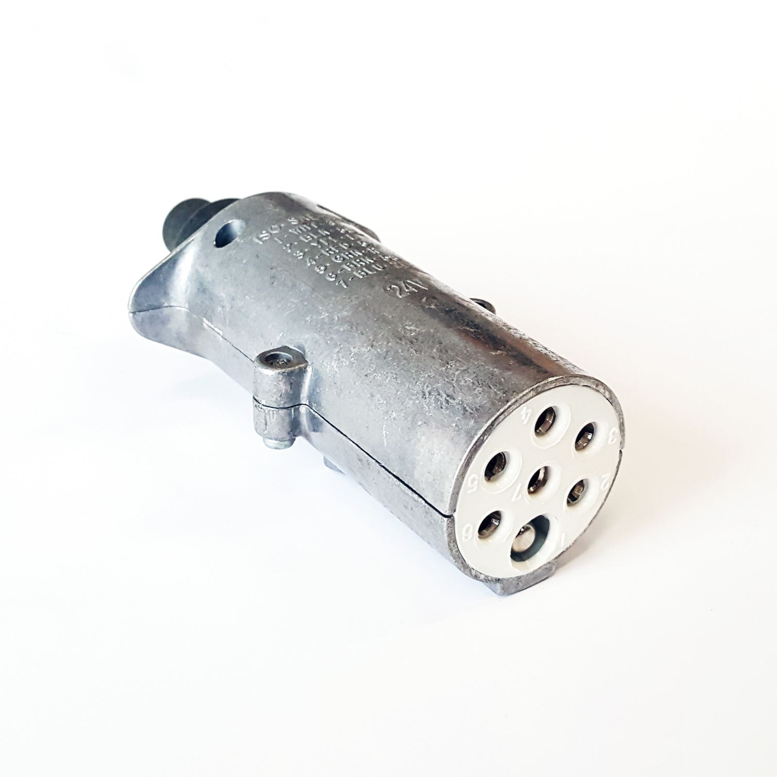 Stikprop 7-pol metal ISO3731