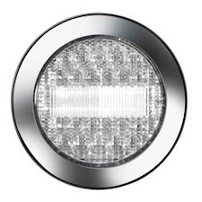 Baklygte LED chrom 24V. - 1