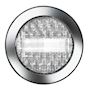 Baklygte LED chrom 24V.