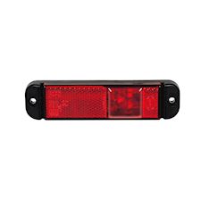 Positionslygte rød LED 3 diode - 1