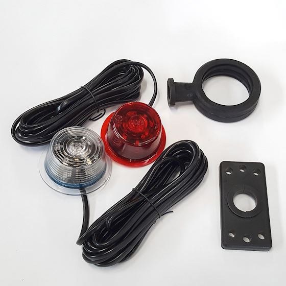 Slingrelygte LED kort - 116 mm