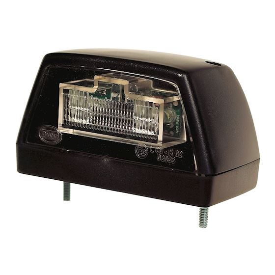 LED Nummerpladelygte 24v 6diode