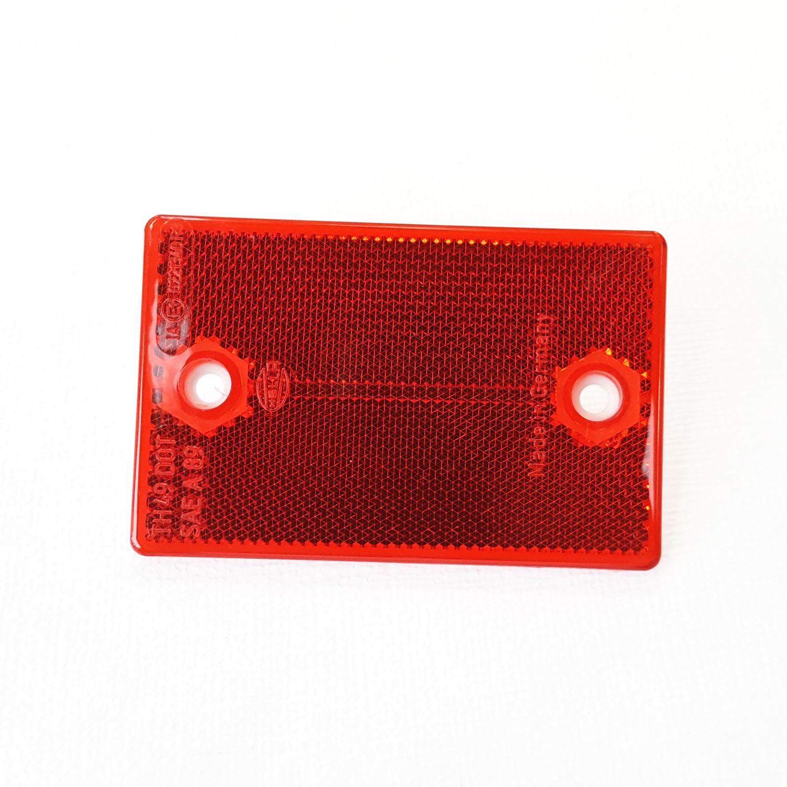 Refleks rød 115x75 mm
