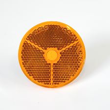 Refleks rund orange Ø60mm - 1