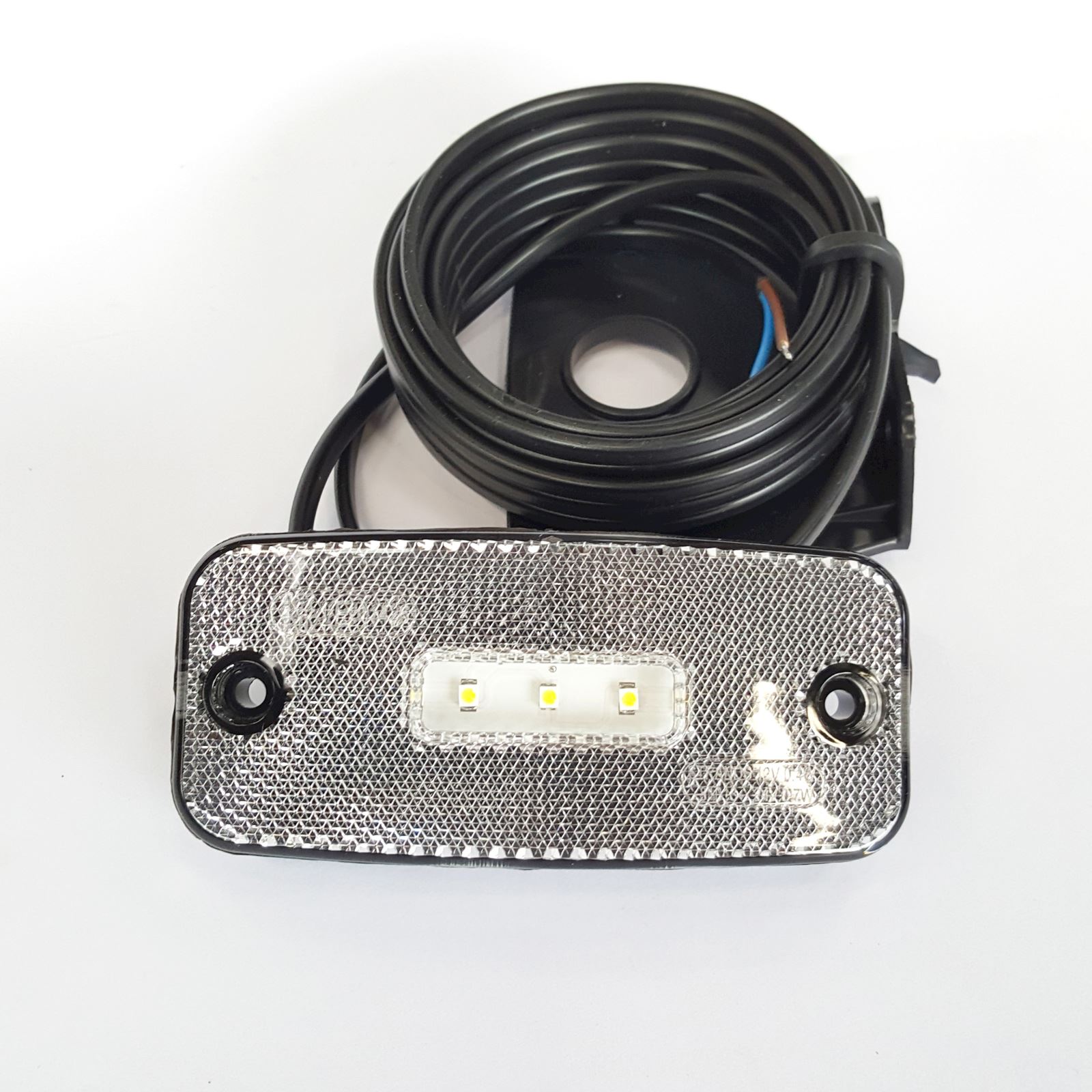 Positionsl. hvid LED m. refl.