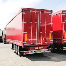 Beertrailer gardinopbygning - 1