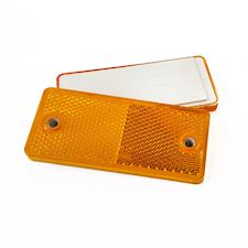 Refleks gul plast 90x40 mm - 1