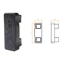 Endekappe sort - Takler - 1