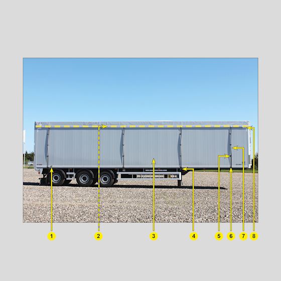 Højreside - E180 Knapen bokstrailer