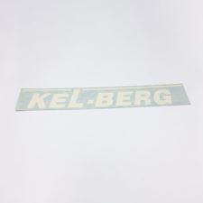 Skilt, Kelberg hvid 360x52mm - 1