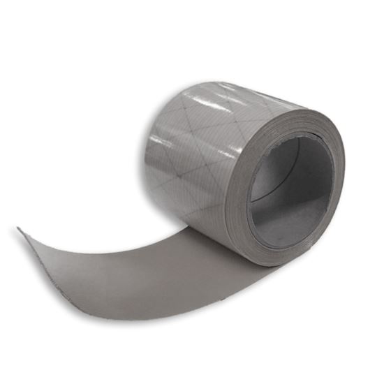 Presenning tape 100mm 5m grå