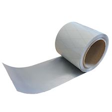 Presenning tape 100mm 5m sølv - 1