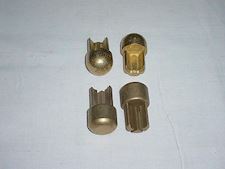Topkugle for alu gardinstang - 1