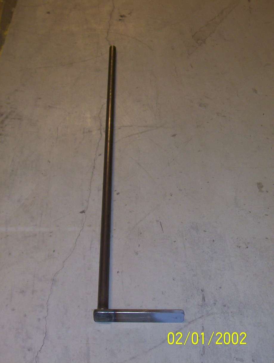 Rør f/triangel 1340MM Ø30mm