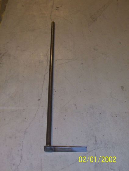 Rør f/triangel 1340MM Ø30mm