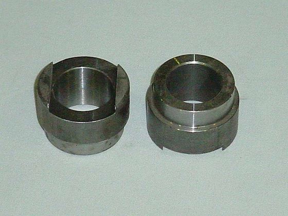 Svejsebøsning triangel 30 mm