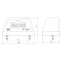 LED Nummerpladelygte 24v 6diode