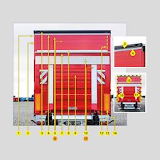 Liftbagende med D'Hollandia lift - Type 1 - 1