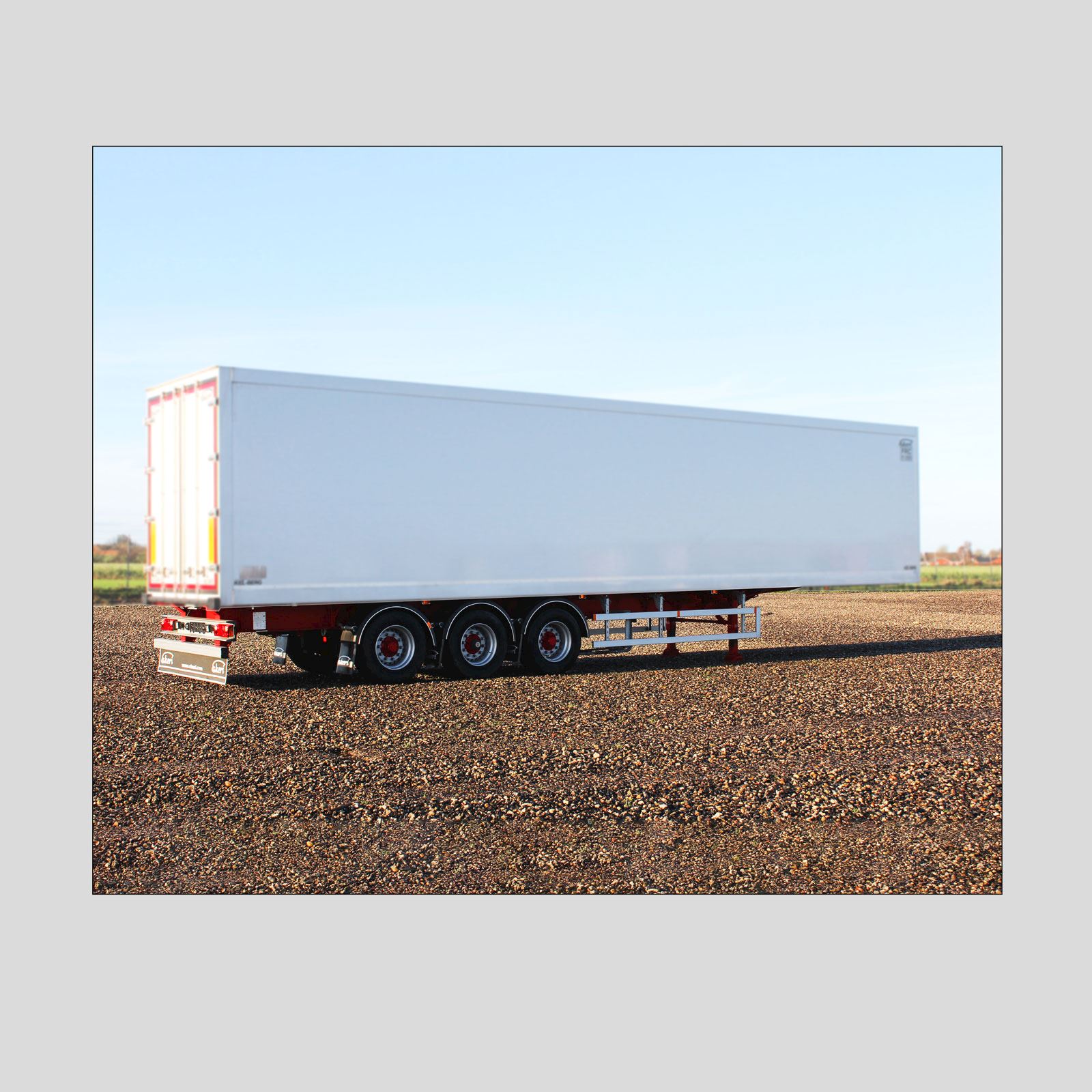 Ekeri chassis 3 aks. trailer