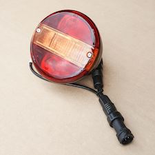 Baglygte 3-kammer m. 2m ledning 'KF' - 1