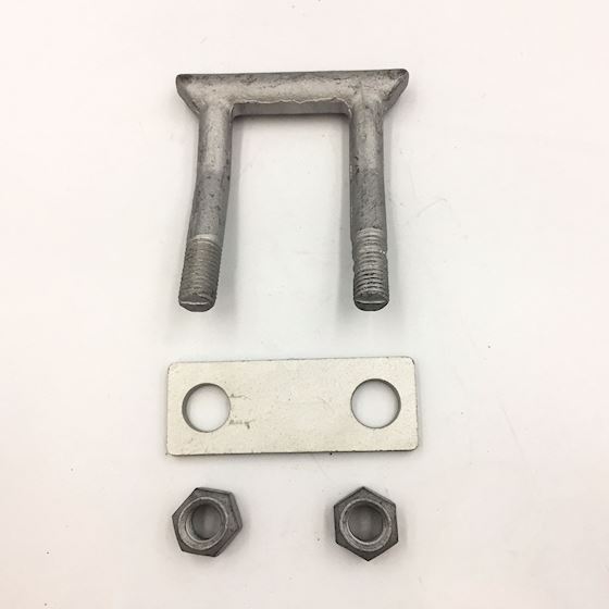 Surringsbøjle m plade M12x55